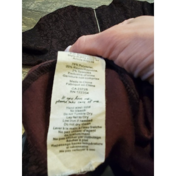 Wilfred Lace fitted Dress Medium back Zip - Picture 7 of 7